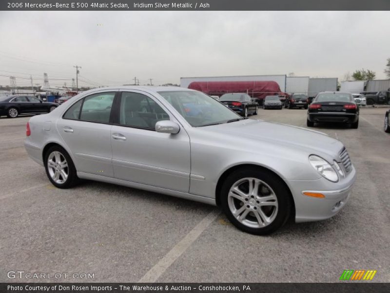 Iridium Silver Metallic / Ash 2006 Mercedes-Benz E 500 4Matic Sedan