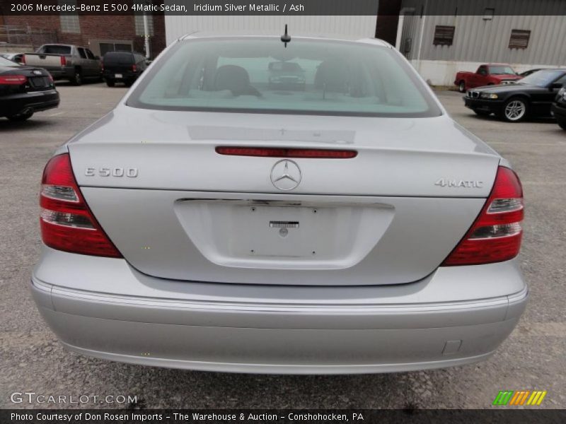 Iridium Silver Metallic / Ash 2006 Mercedes-Benz E 500 4Matic Sedan