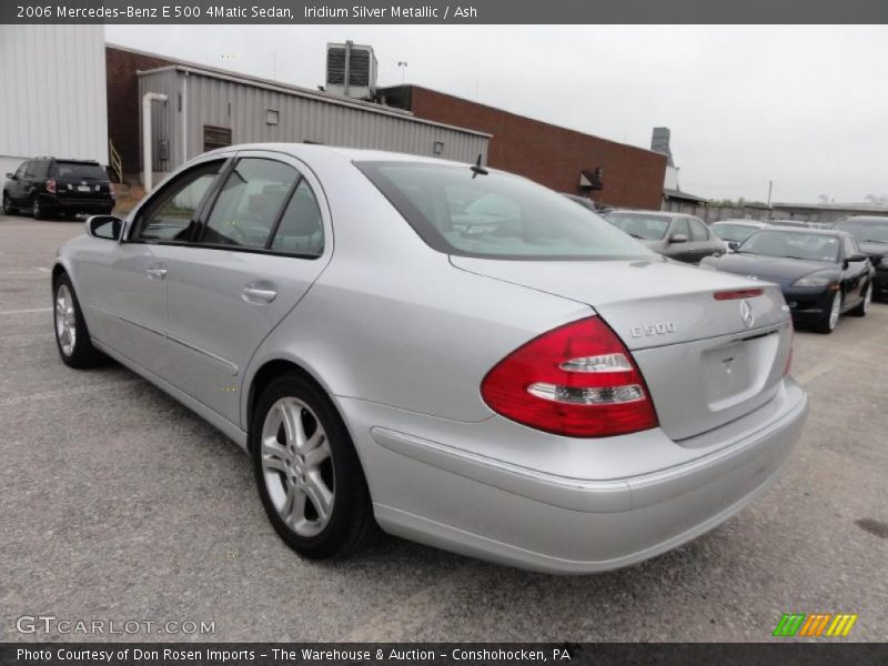 Iridium Silver Metallic / Ash 2006 Mercedes-Benz E 500 4Matic Sedan