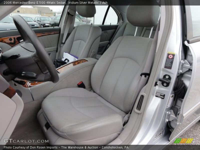  2006 E 500 4Matic Sedan Ash Interior
