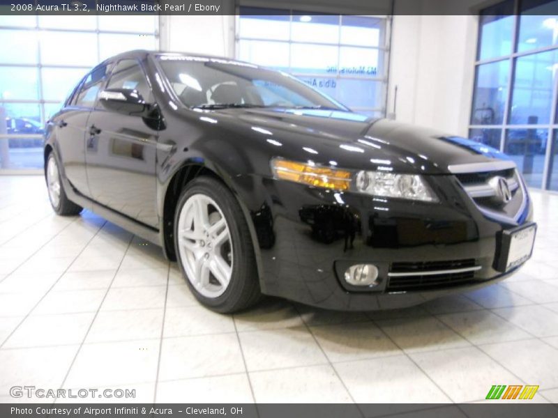 Nighthawk Black Pearl / Ebony 2008 Acura TL 3.2