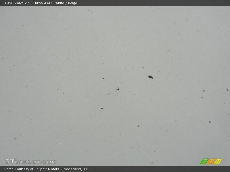 White / Beige 1998 Volvo V70 Turbo AWD