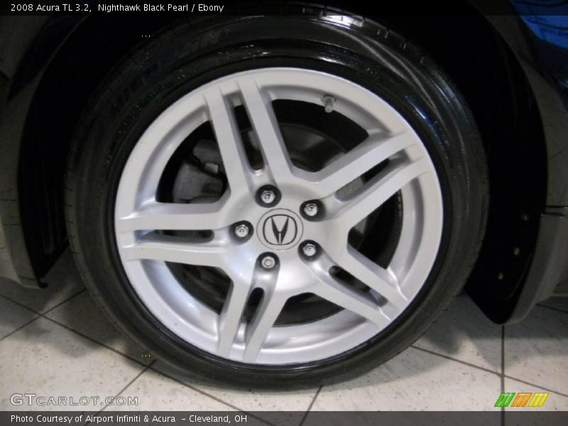 Nighthawk Black Pearl / Ebony 2008 Acura TL 3.2