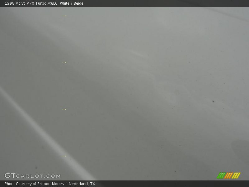 White / Beige 1998 Volvo V70 Turbo AWD