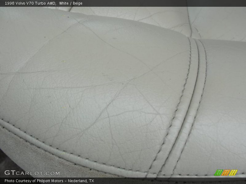 White / Beige 1998 Volvo V70 Turbo AWD