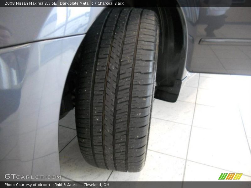 Dark Slate Metallic / Charcoal Black 2008 Nissan Maxima 3.5 SE
