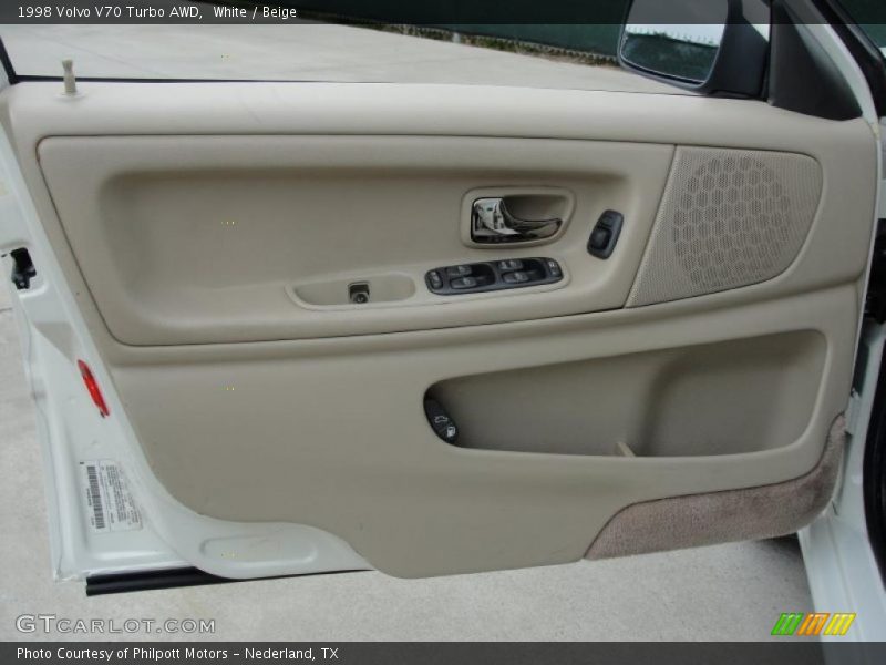 Door Panel of 1998 V70 Turbo AWD