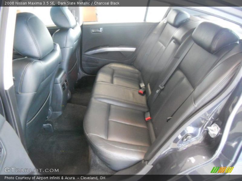 Dark Slate Metallic / Charcoal Black 2008 Nissan Maxima 3.5 SE