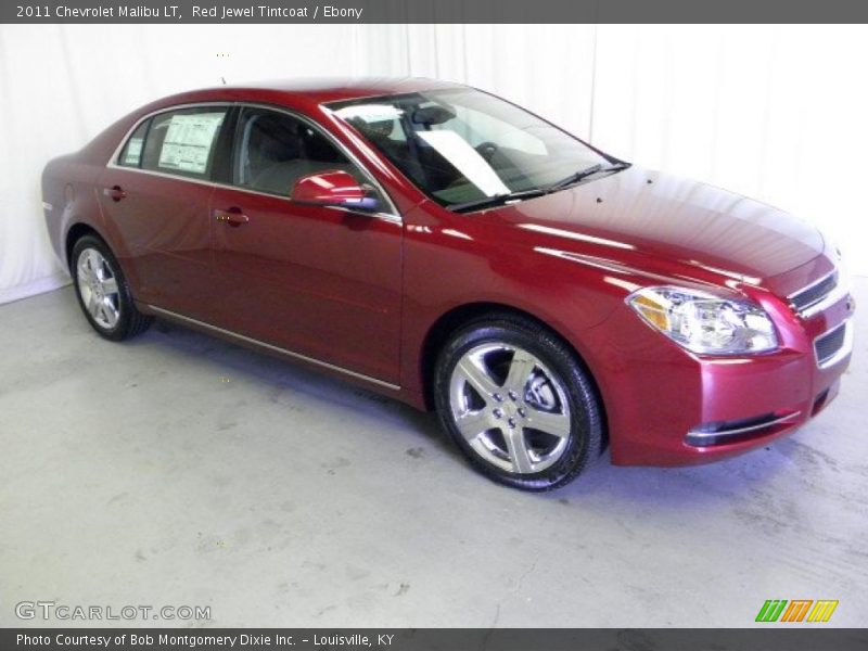 Red Jewel Tintcoat / Ebony 2011 Chevrolet Malibu LT