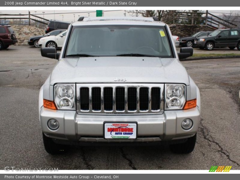 Bright Silver Metallic / Dark Slate Gray 2008 Jeep Commander Limited 4x4