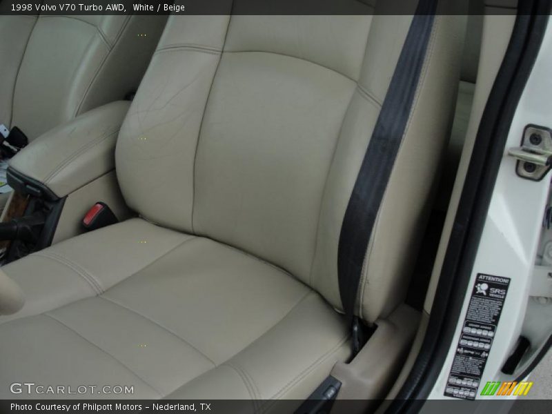 White / Beige 1998 Volvo V70 Turbo AWD