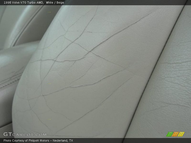 White / Beige 1998 Volvo V70 Turbo AWD