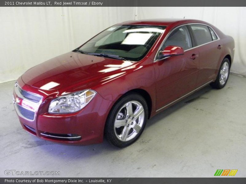 Red Jewel Tintcoat / Ebony 2011 Chevrolet Malibu LT