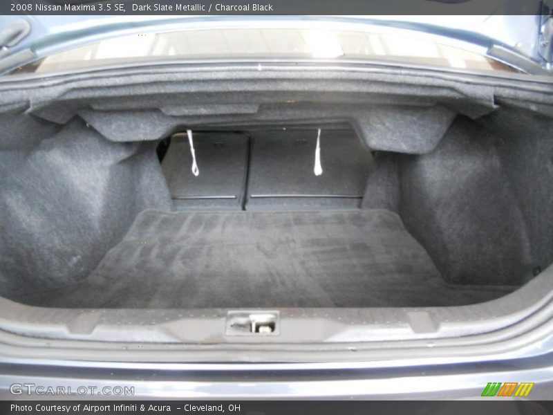 Dark Slate Metallic / Charcoal Black 2008 Nissan Maxima 3.5 SE