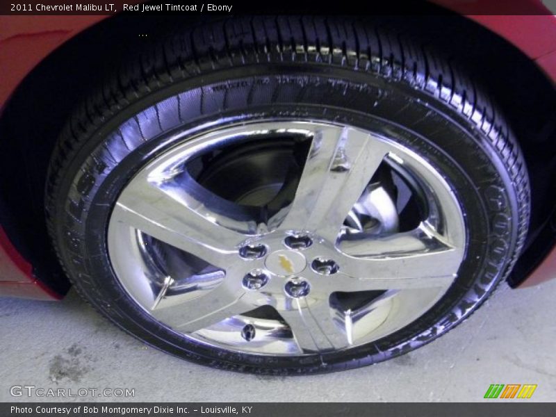 Red Jewel Tintcoat / Ebony 2011 Chevrolet Malibu LT