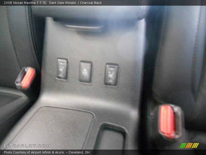 Dark Slate Metallic / Charcoal Black 2008 Nissan Maxima 3.5 SE