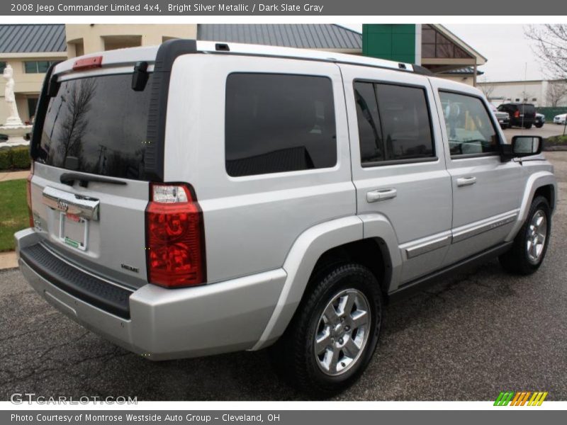 Bright Silver Metallic / Dark Slate Gray 2008 Jeep Commander Limited 4x4