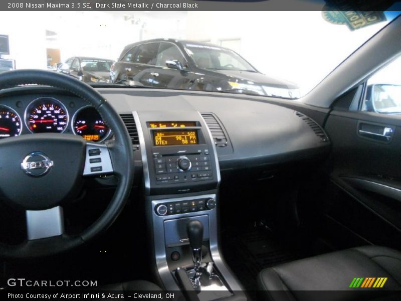Dark Slate Metallic / Charcoal Black 2008 Nissan Maxima 3.5 SE