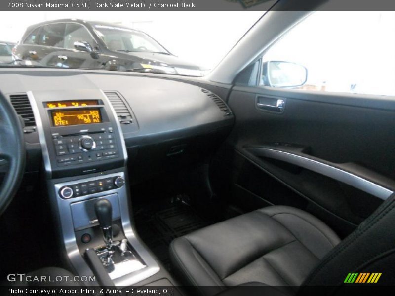 Dark Slate Metallic / Charcoal Black 2008 Nissan Maxima 3.5 SE