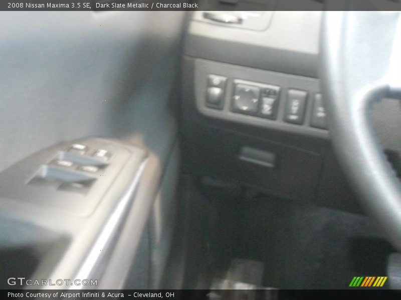 Dark Slate Metallic / Charcoal Black 2008 Nissan Maxima 3.5 SE