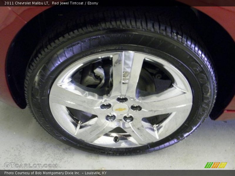 Red Jewel Tintcoat / Ebony 2011 Chevrolet Malibu LT