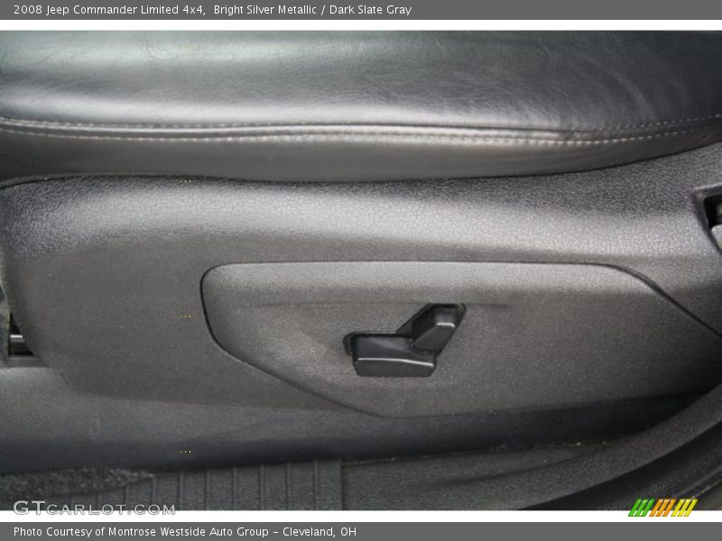 Bright Silver Metallic / Dark Slate Gray 2008 Jeep Commander Limited 4x4