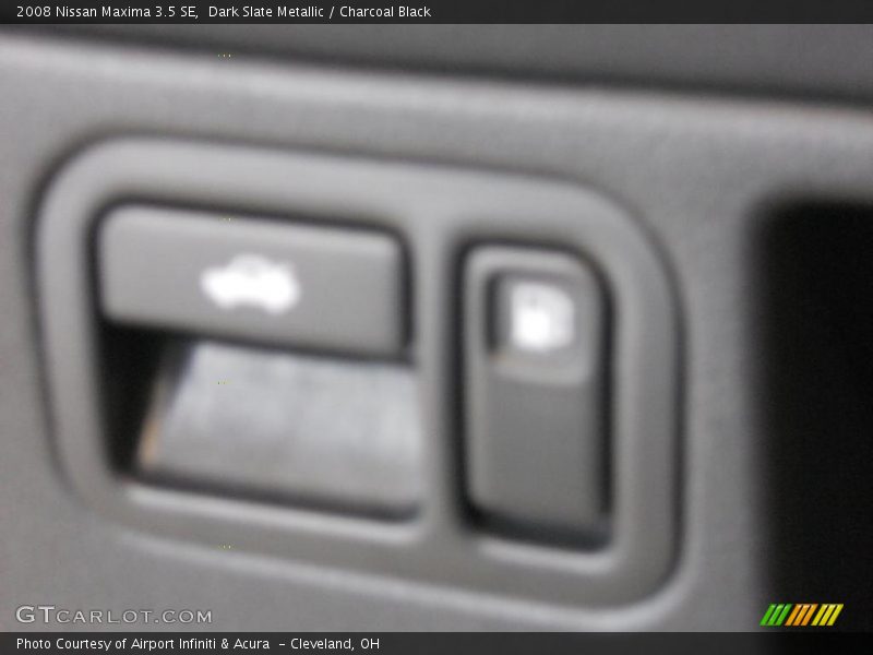 Dark Slate Metallic / Charcoal Black 2008 Nissan Maxima 3.5 SE