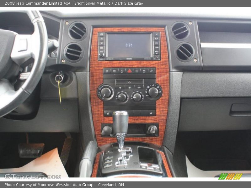 Bright Silver Metallic / Dark Slate Gray 2008 Jeep Commander Limited 4x4