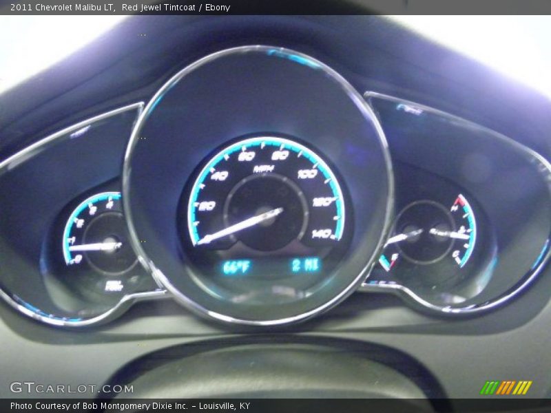 Red Jewel Tintcoat / Ebony 2011 Chevrolet Malibu LT