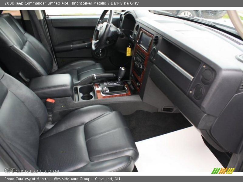 Bright Silver Metallic / Dark Slate Gray 2008 Jeep Commander Limited 4x4