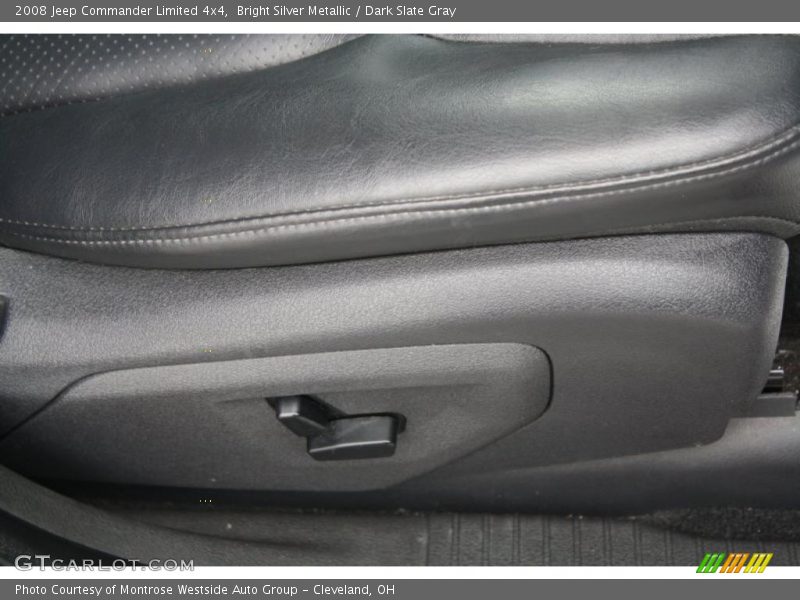 Bright Silver Metallic / Dark Slate Gray 2008 Jeep Commander Limited 4x4