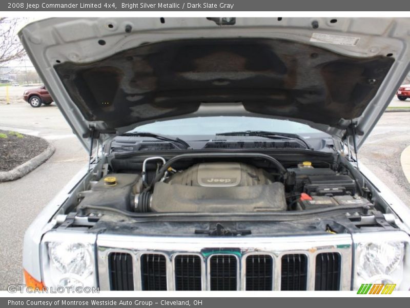Bright Silver Metallic / Dark Slate Gray 2008 Jeep Commander Limited 4x4