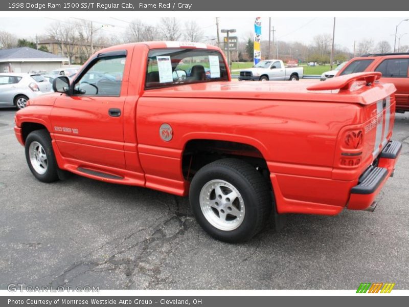 Flame Red / Gray 1998 Dodge Ram 1500 SS/T Regular Cab