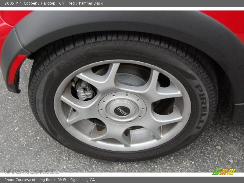 Chili Red / Panther Black 2005 Mini Cooper S Hardtop