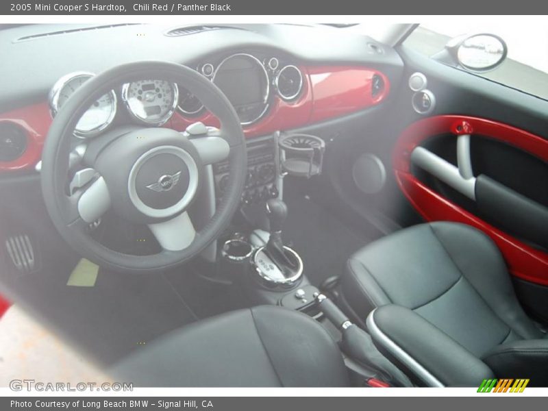 Chili Red / Panther Black 2005 Mini Cooper S Hardtop