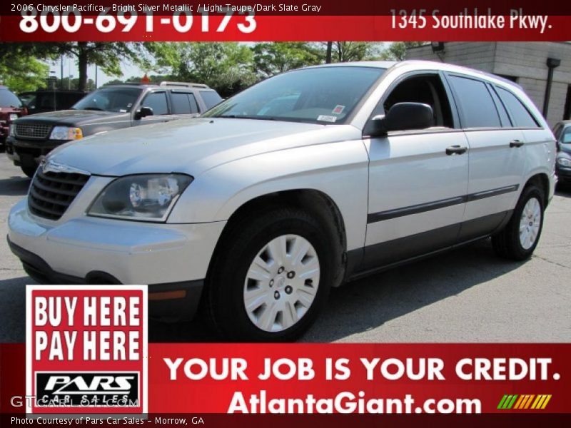 Bright Silver Metallic / Light Taupe/Dark Slate Gray 2006 Chrysler Pacifica