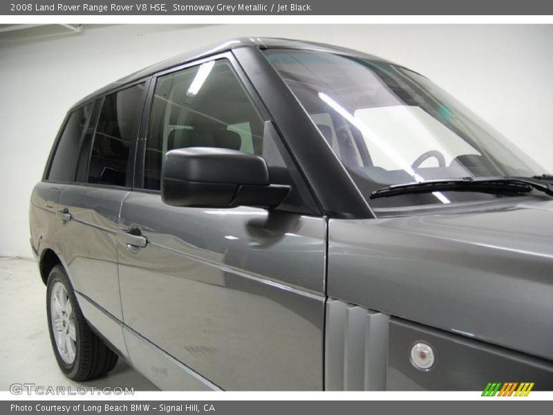 Stornoway Grey Metallic / Jet Black 2008 Land Rover Range Rover V8 HSE