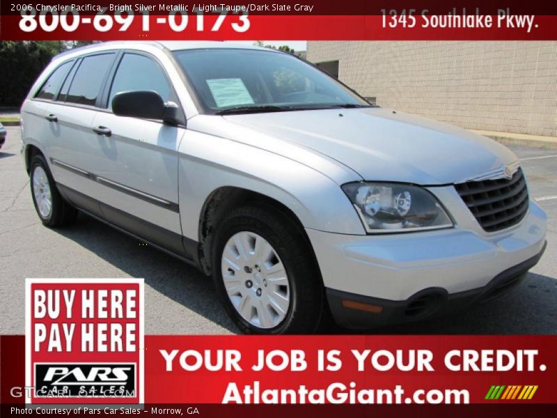 Bright Silver Metallic / Light Taupe/Dark Slate Gray 2006 Chrysler Pacifica