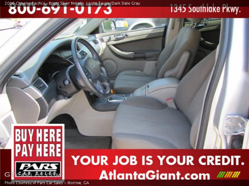 Bright Silver Metallic / Light Taupe/Dark Slate Gray 2006 Chrysler Pacifica