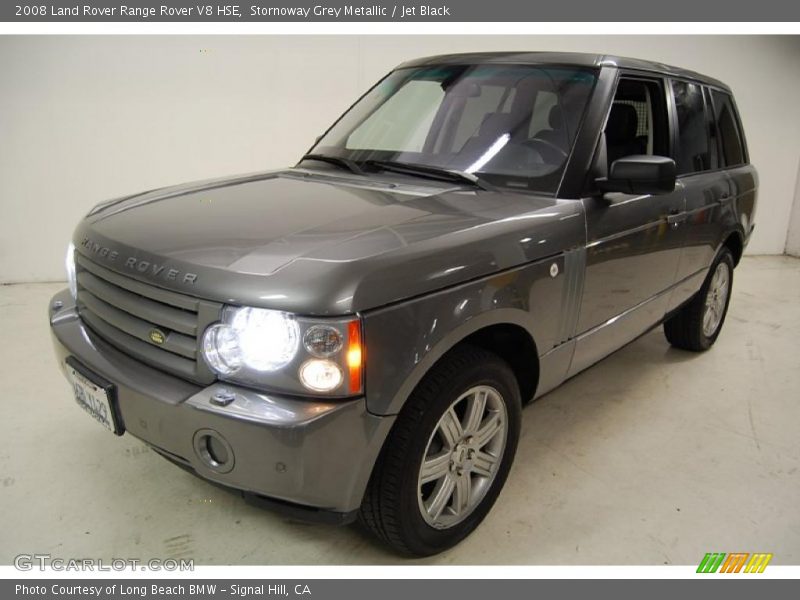 Stornoway Grey Metallic / Jet Black 2008 Land Rover Range Rover V8 HSE