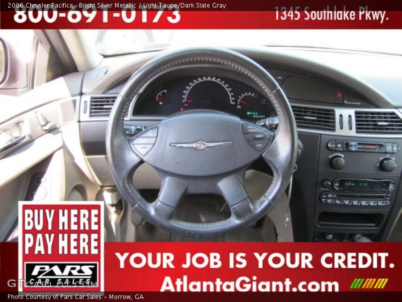 Bright Silver Metallic / Light Taupe/Dark Slate Gray 2006 Chrysler Pacifica