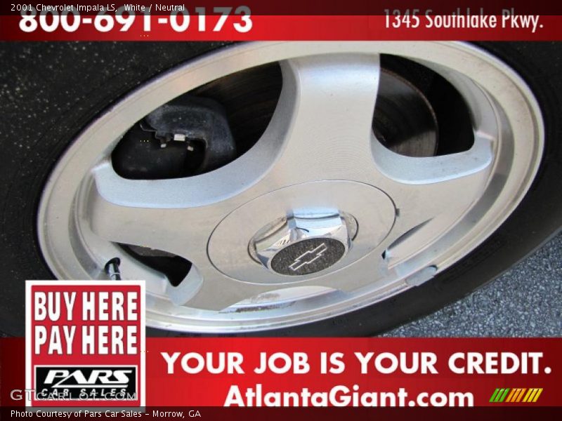 White / Neutral 2001 Chevrolet Impala LS