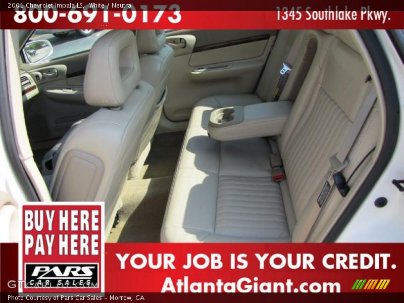 White / Neutral 2001 Chevrolet Impala LS