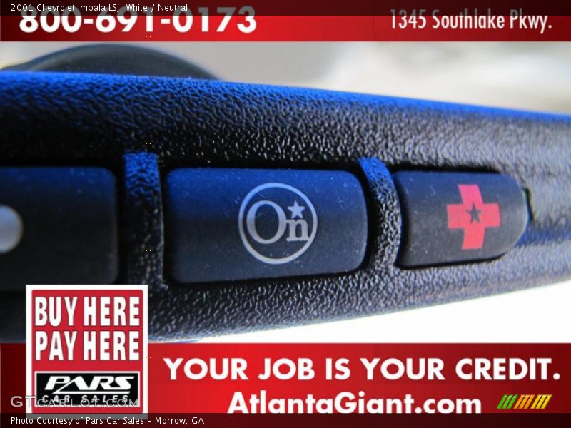 White / Neutral 2001 Chevrolet Impala LS