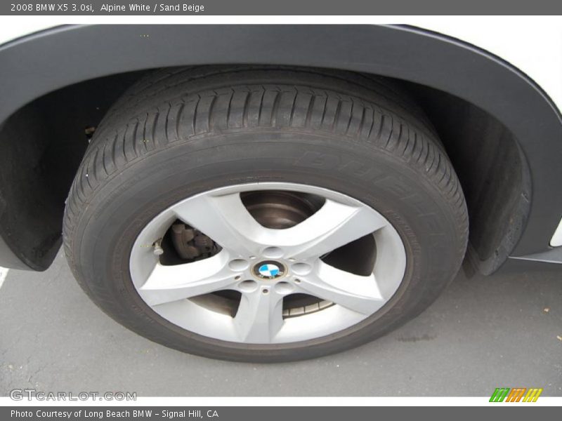Alpine White / Sand Beige 2008 BMW X5 3.0si