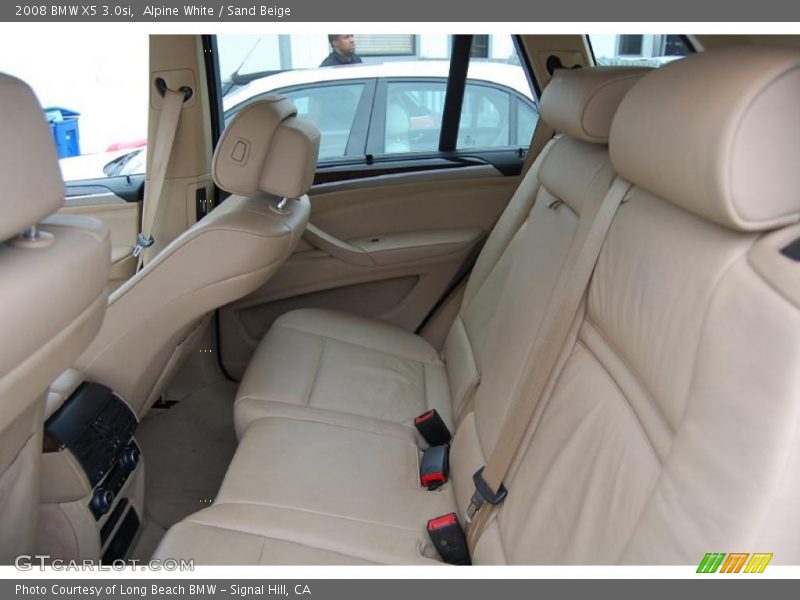 Alpine White / Sand Beige 2008 BMW X5 3.0si