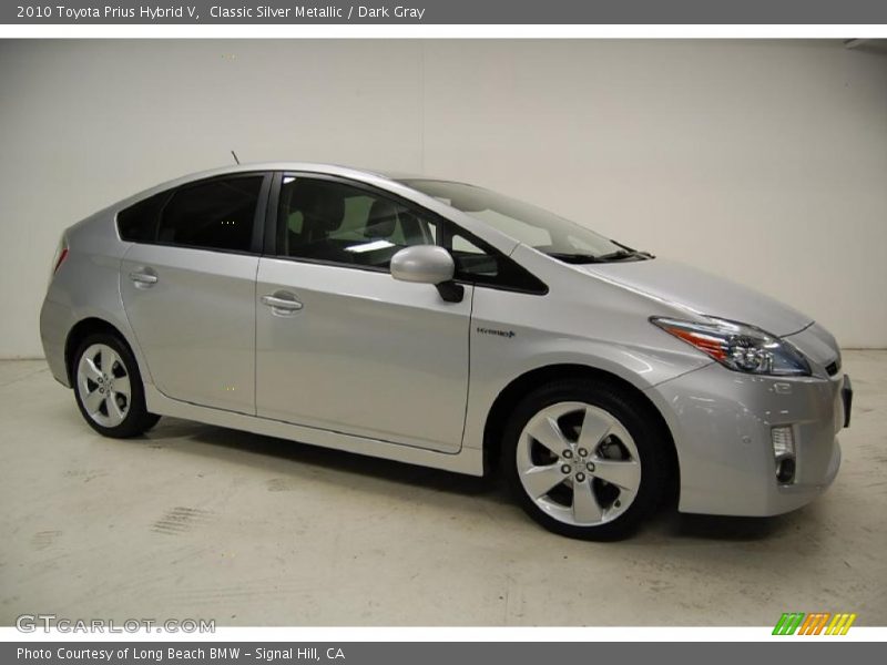 Classic Silver Metallic / Dark Gray 2010 Toyota Prius Hybrid V