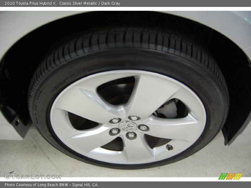 Classic Silver Metallic / Dark Gray 2010 Toyota Prius Hybrid V