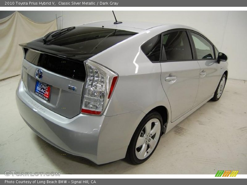 Classic Silver Metallic / Dark Gray 2010 Toyota Prius Hybrid V