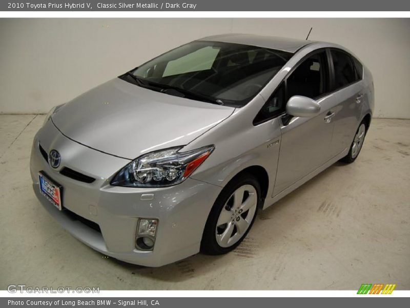 Classic Silver Metallic / Dark Gray 2010 Toyota Prius Hybrid V